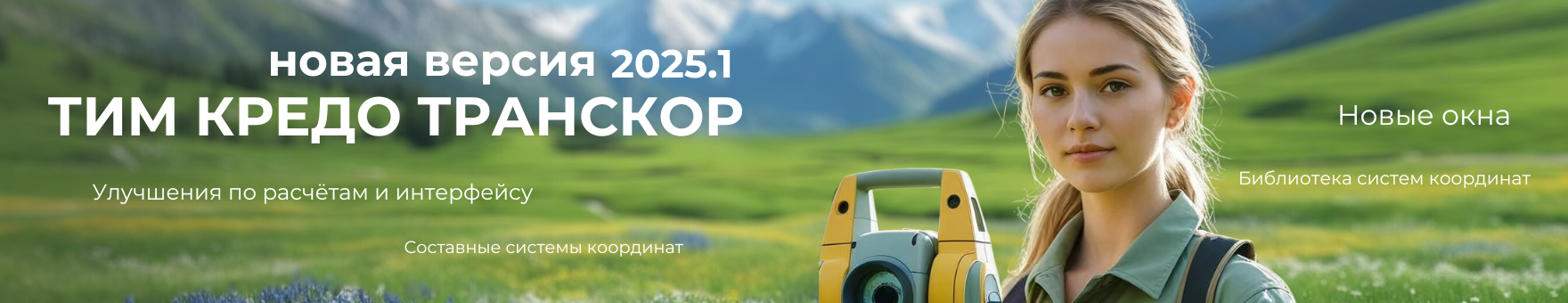 Составные системы координат, доработки интерфейса: всё, что нужно знать о новой версии ТРАНСКОР 2025.1